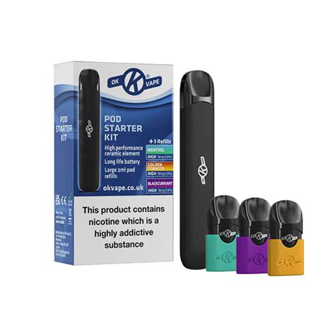 Ok Vape Pod E Cigarette Starter Kit Health And Care