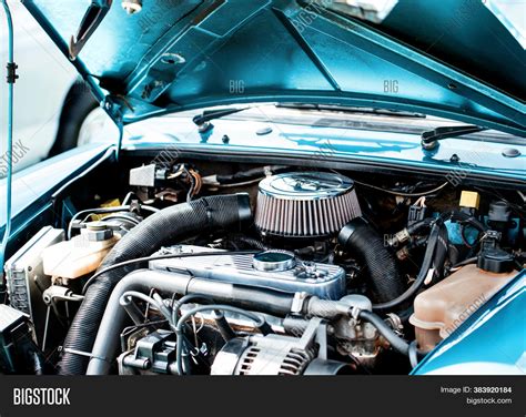Old Car Engine Image And Photo Free Trial Bigstock