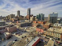 Vogelperspektive Von Omaha Nebraska Redaktionelles Stockfoto - Bild von ...