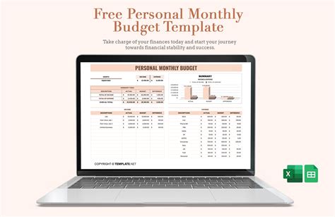 Excel Monthly Budget Templates Word Excel Pages