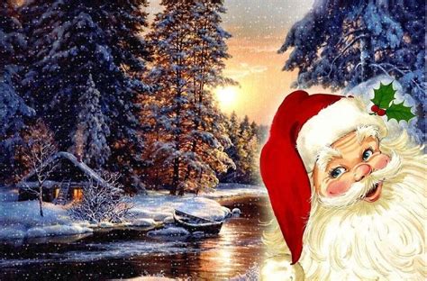 50 Most Beautiful Merry Christmas Santa Clause Hd Pictures And