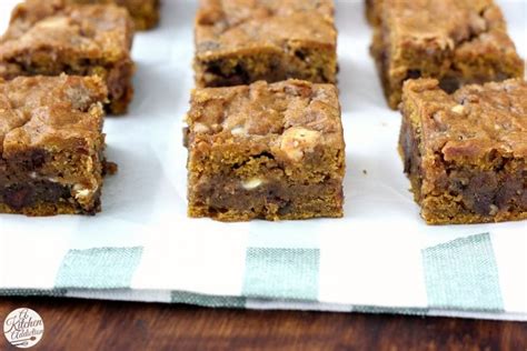 Loaded Pumpkin Blondies A Kitchen Addiction