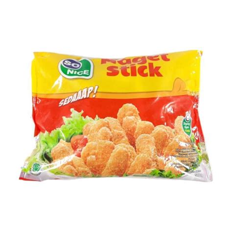 Jual So Nice Sedaap Nugget Stick 500gr Naget Ayam Stik Sonice 500 Gr Di