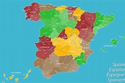 Spain Map - Guide of the World