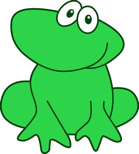 Frog Clipart 3 Green 6 Png Clipartix