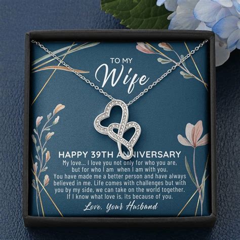 39th Wedding Anniversary T For Wife 39th Anniversary Etsy Uk