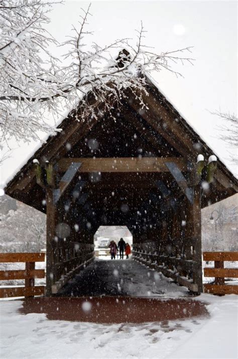 Snow Covered Bridge By Ladolceveda On Etsy 2000 Covered Bridges