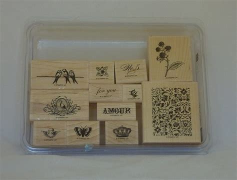 Amazon Com Stampin Up CLEARLY FOR YOU Set Of Decorative Rubber Stamps Retired Arts