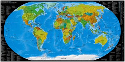 Wielka Mapa Świata Urbanism
