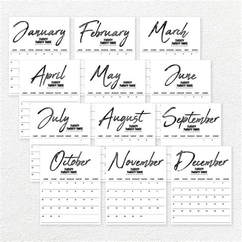 Printable 2023 Calendar · Tidy Plans