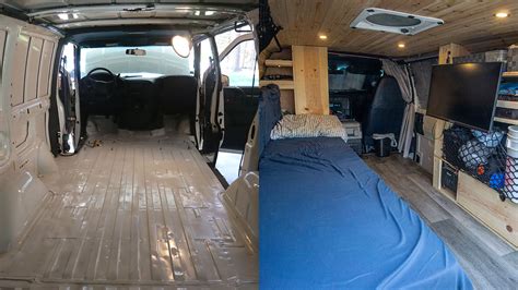 DIY Astro Safari Stealth Camper Van Build Seeking Lost Thru Hiking