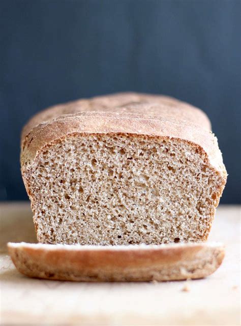 No Knead Whole Wheat Vegan Sandwich Bread The Conscientious Eater