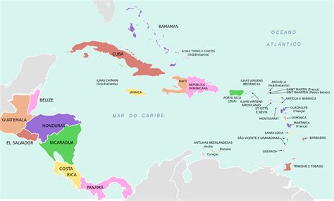 América Central Geografia Enem