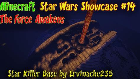 Minecraft Star Wars Ep14 Showcase The Force Awakens Starkiller Base By