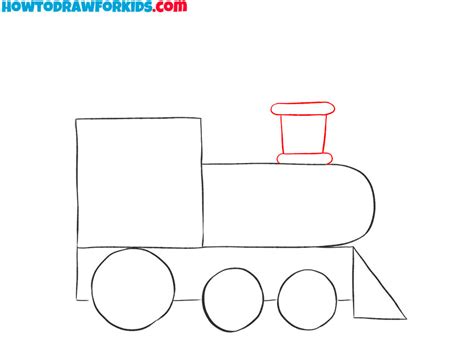 How To Draw An Easy Train Easy Drawing Tutorial For Kids