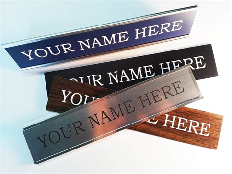 Nameplates For Your Office Dc Alexandria Arlington And So On