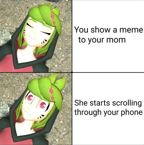 You Show A Meme To Your Mom She Starts Scrolling I Through Your Phone
