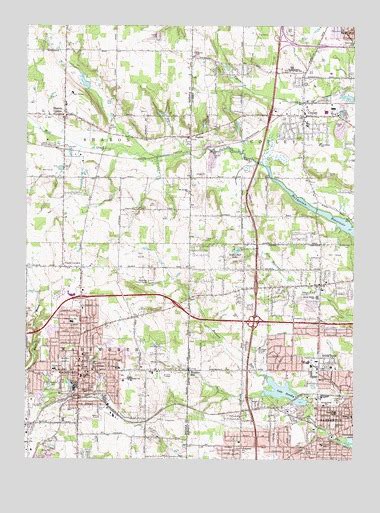 Wadsworth Oh Topographic Map Topoquest
