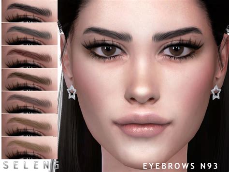 Eyebrows N93 By Seleng From Tsr Sims 4 Downloads