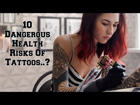 Dangerous Health Risks Of Tattoos Youtube