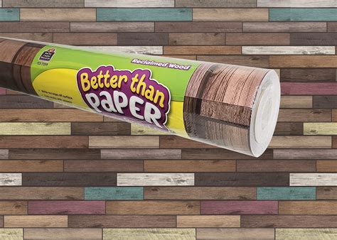 Reclaimed Wood Better Than Paper Bulletin Board Roll Tcr77399