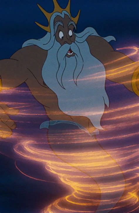 King Triton ~ The Little Mermaid 1989 Disney Dream The Little