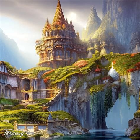 Magic Journeys The Great Hobbit Palace By Perecciv On Deviantart