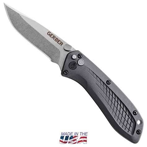 Engraved Gerber Us Assist S30v