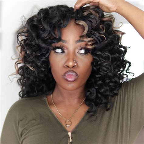 Ocean Wave Crochet Hair All Inch Synthetic Wave Curly Hair Extension