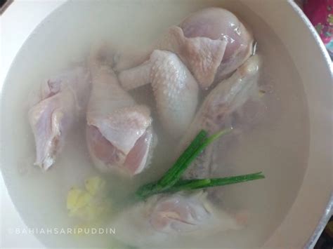 Resepi nasi ayam hainan dan tips ayam lembut dan juicy | hainanese chicken rice. resepi nasi ayam hainan 2 | KitPraMenulis