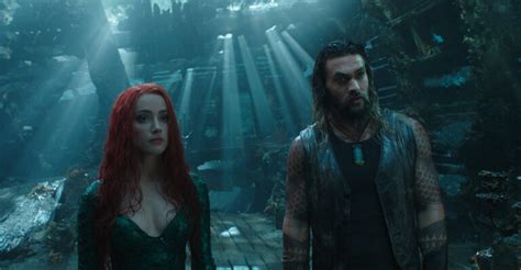 Jason Momoas Aquaman And Amber Heard As Mera Get Serious In Sequel