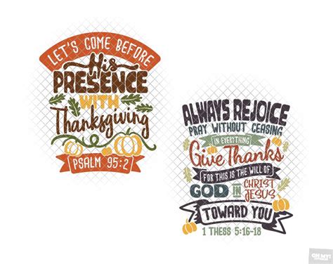 Thanksgiving Bible Verse Svg In Svgdxfepspng Ohmycuttables