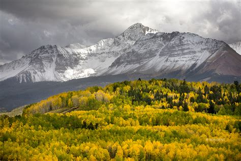 Wilson Peak Autumn Bob Dent Photography Featuring Colorado Landscape