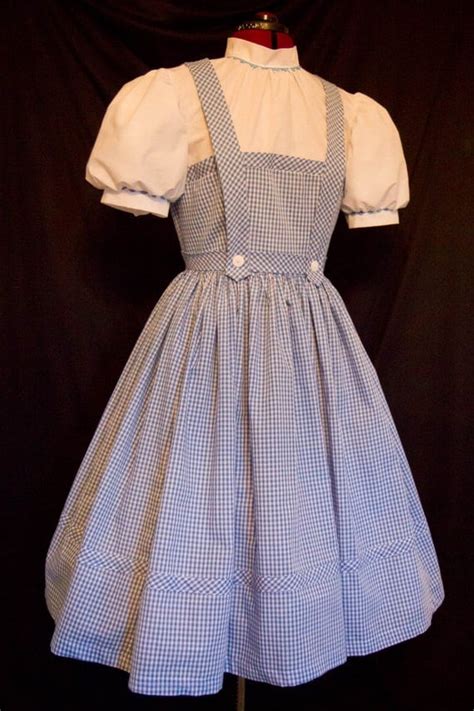 Adult Size Authentic Reproduction Dorothy Costume Dress