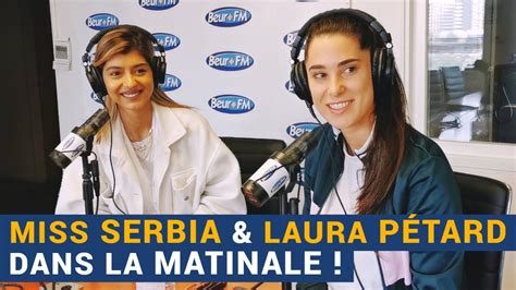 La Matinale Miss Serbia Et Laura Pétard Dans La Matinale Youtube
