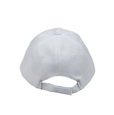 Bulk Baseball Caps Adjustable Pre Curved White Dollardays