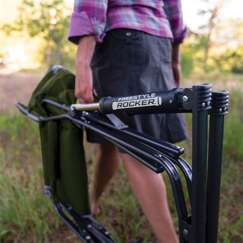 Enjoy an evening in a camping rocking chair around the fire pit, watching the game, or tailgating. GCI Outdoor Freestyle Rocker Rocking Camp Chair | Gander Outdoors