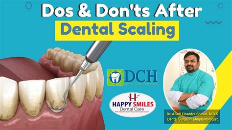 Precautions After Dental Scaling And Root Planing Dental Cleaning Dr