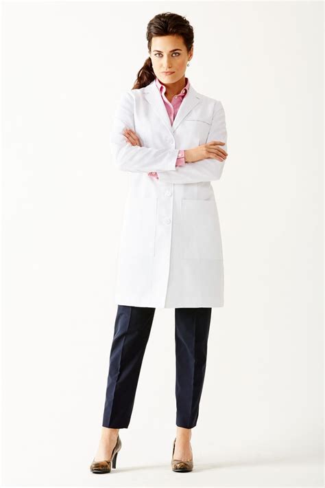 Estie Classic Fit Lab Coat Womens Lab Coat Lab Coat Coat