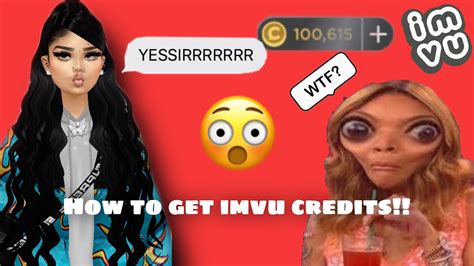 How To Get Imvu Creditspromo Credits 2020 Youtube