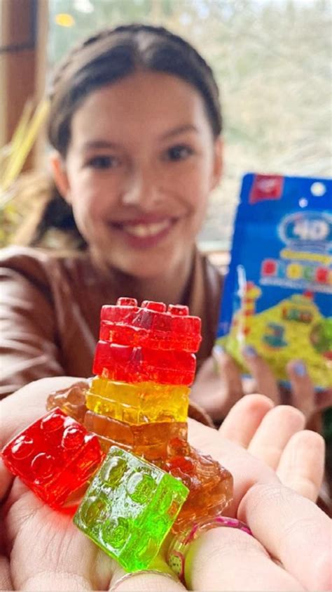 Lego Gummy Amos 4d Gummy Candy Gluten Free Sweet Treats Blocks Candy