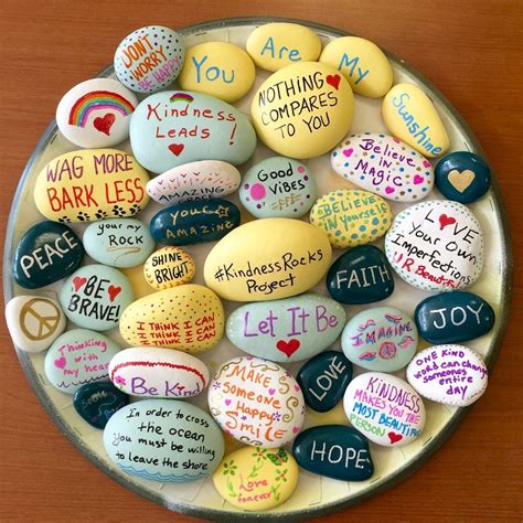 Gorgeous Diy Painted Rocks Ideas With Inspirational Words And