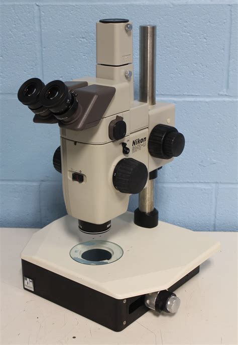 Nikon Smz U Stereoscopic Microscope With Diagnostic Tlb 3000 Transmitt