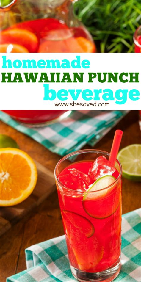 Homemade Hawaiian Punch Summer Drink Recipes Hawaiian Punch Hawaiian Punch Recipes
