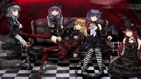 Gothic Anime Wallpaper Wallpapersafari