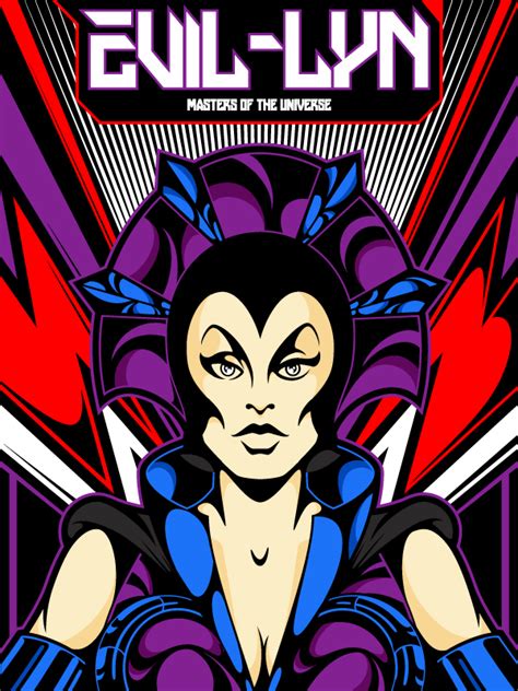 evil lyn from masters of the universe behance