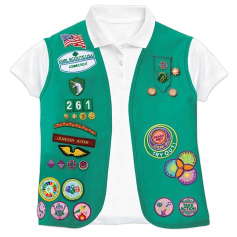 Girl Scouts Junior Vest Basics Clothing Store