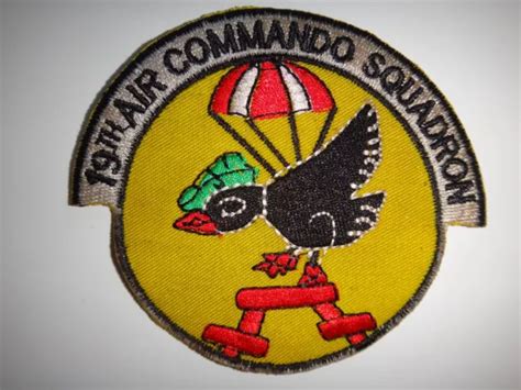 Vietnam War Us Air Force 19th Air Commando Squadron Patch 1050 Picclick