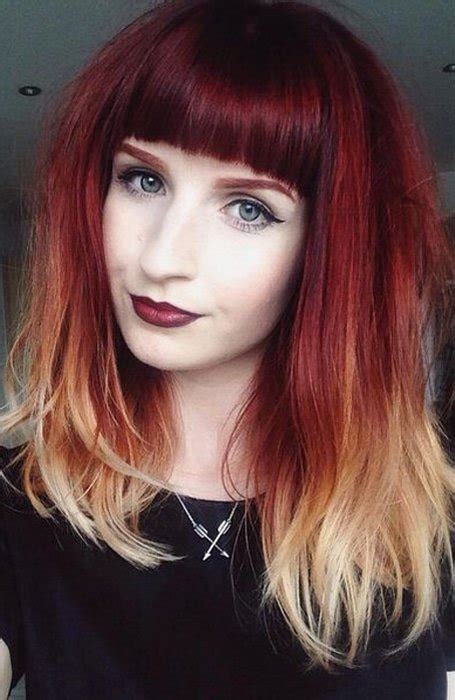 The Most Gorgeous Red Ombre Hair Ideas For Fiery Ladies