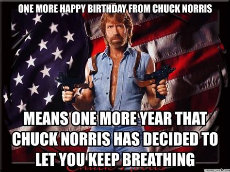 13 Amusing Chuck Norris Birthday Meme Collection Funny Happy Birthday